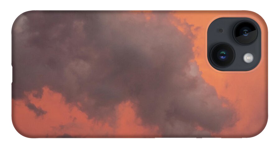Cloud iPhone 14 Case featuring the photograph Salmon sky by Kathleen Gauthier