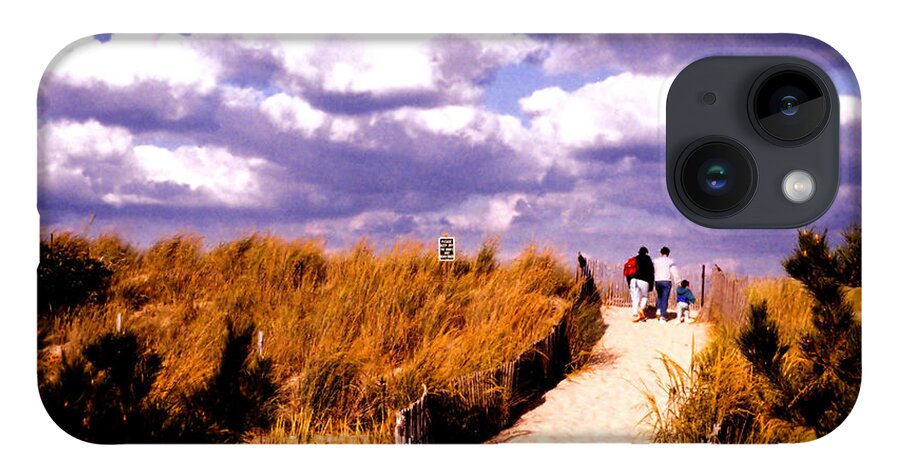 Sand iPhone 14 Case featuring the photograph Sand Dunes, Cape Henlopen by Steve Ember