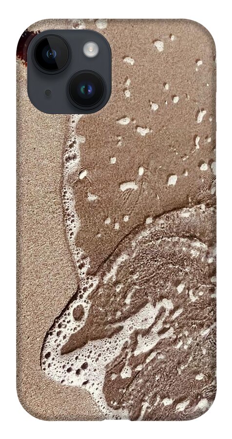 Beach iPhone 14 Case featuring the photograph Red Seaweed Washed Upon the Captiva Island Shore by Shelly Tschupp