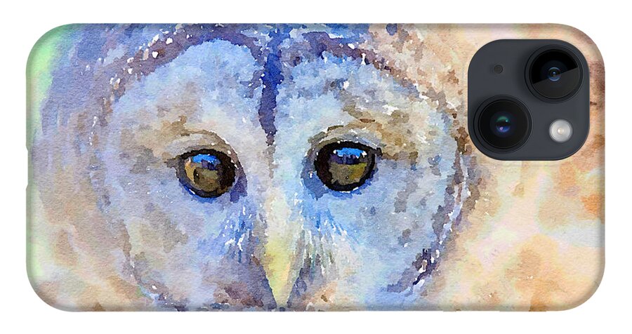 Owls iPhone 14 Case featuring the photograph Send Me An Owl by Chris Scroggins