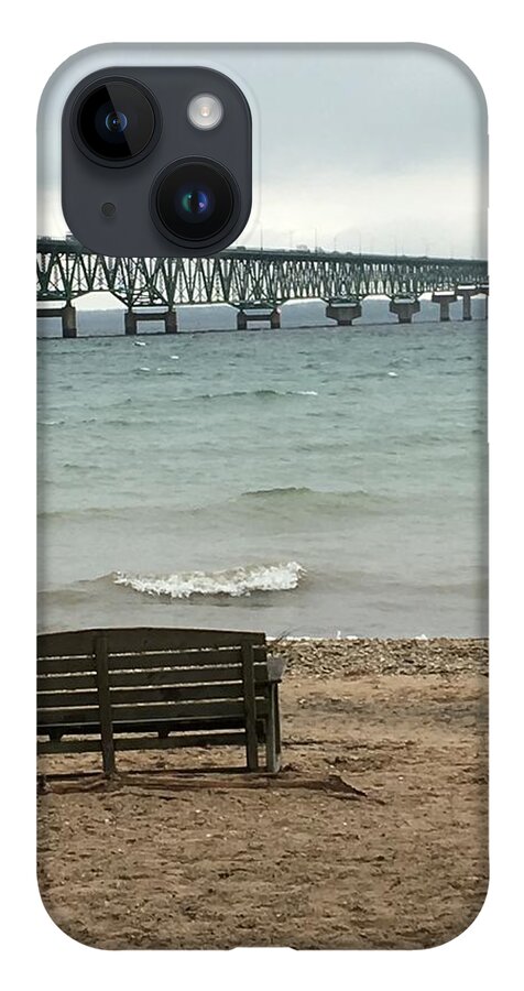 Mackinac Bridge iPhone Case featuring the photograph Serenity by Harvest Moon Photography By Cheryl Ellis