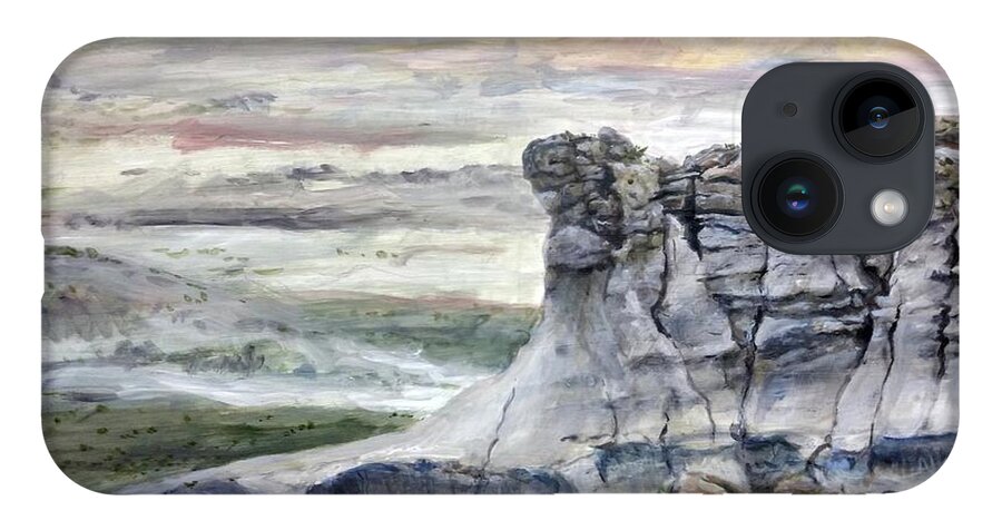 Petrified Forest iPhone Case featuring the painting Something New by William Brody