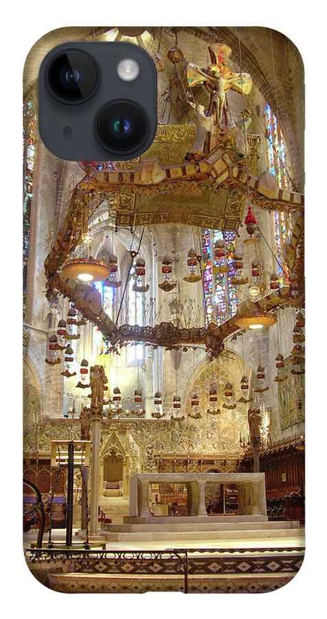 Interior iPhone 14 Case featuring the photograph Spanish Cathedral by Kathleen Gauthier