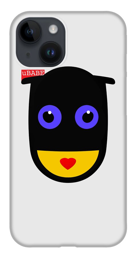 Spy iPhone 14 Case featuring the digital art Style Secret by Ubabe Style