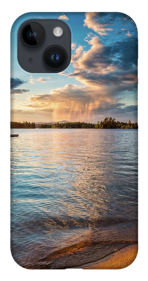 Alton iPhone Case featuring the photograph Summer Shower by Jeff Sinon