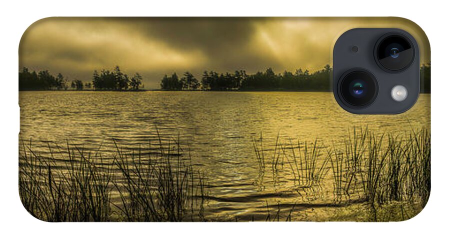 Lost iPhone Case featuring the photograph Sunbeam On Lost Lake by Owen Weber
