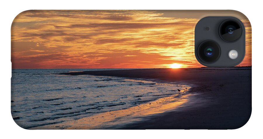 Sunrise iPhone 14 Case featuring the photograph Sunrise Over The Atlantic at Port Royal Sound by Dennis Schmidt