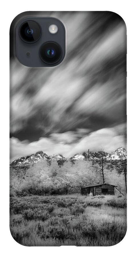 Tetons iPhone 14 Case featuring the photograph Teton Cloudscape by Jon Glaser