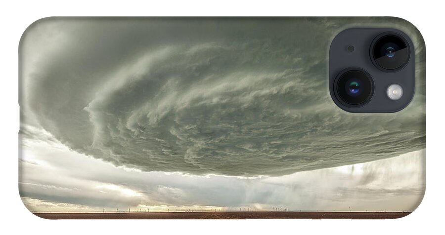 Sky iPhone Case featuring the photograph Texas Panhandle Wall Cloud by Scott Cordell