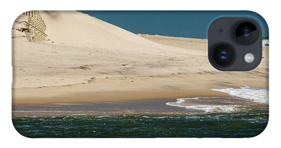 Long Island iPhone 14 Case featuring the photograph The Dune by Cathy Kovarik