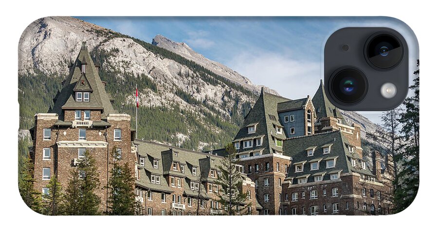 Banff iPhone 14 Case featuring the photograph The Fairmont Banff Springs Hotel by Tim Kathka