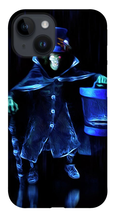 Disney iPhone Case featuring the photograph The Hatbox Ghost by Mark Andrew Thomas