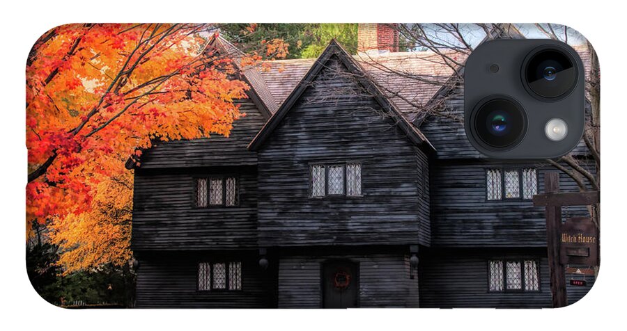 Salem Witch House iPhone Case featuring the photograph The Salem Witch House by Jeff Folger