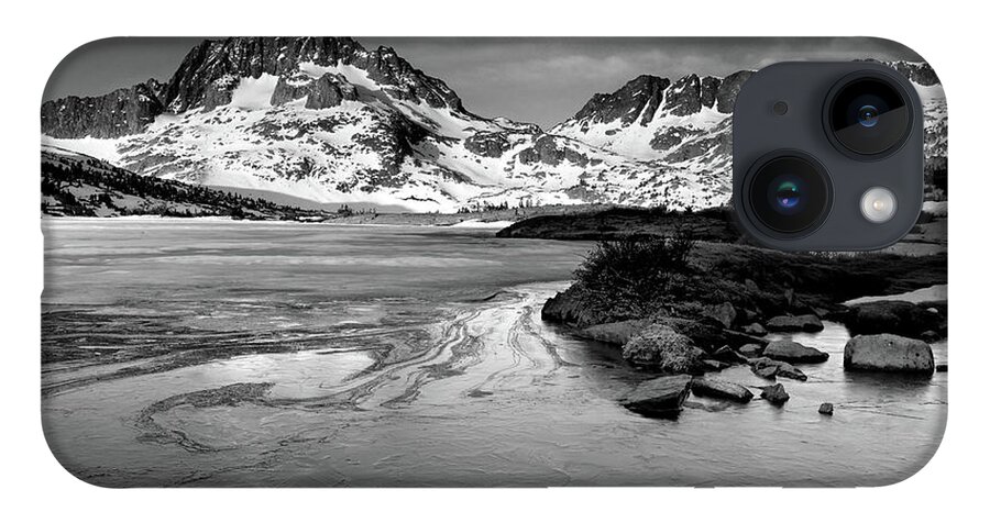 Scenics iPhone 14 Case featuring the photograph Thousand Island Lake, Mt. Ritter And by David Kiene