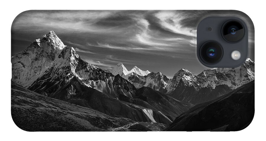Thukla Pass iPhone Case featuring the photograph Thukla Pass En Route To Everest by Owen Weber