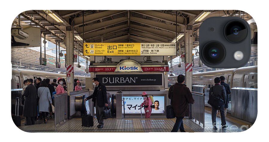 Tokyo iPhone Case featuring the photograph Tokyo to Kyoto Bullet Train, Japan 2 by Perry Rodriguez