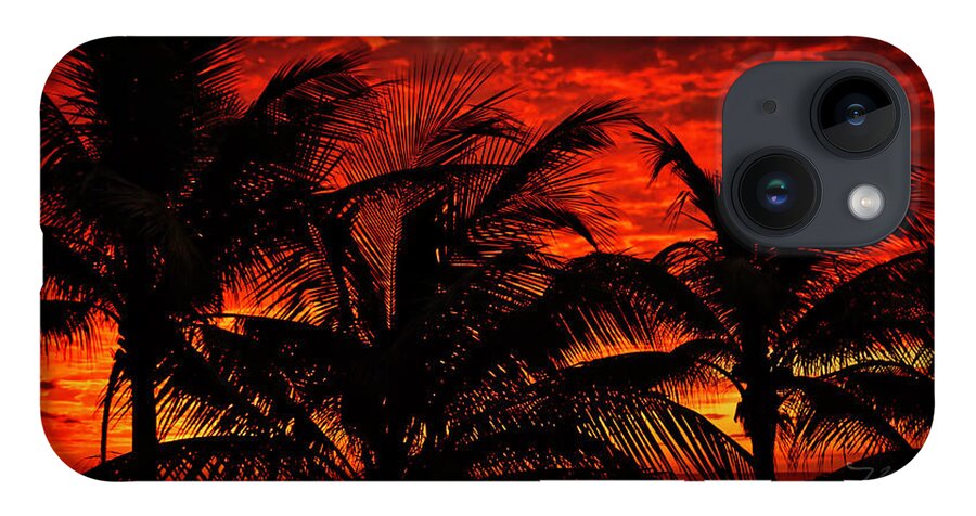 Lighthouse Cove Resort iPhone 14 Case featuring the photograph Tropical Sunrise by Meta Gatschenberger