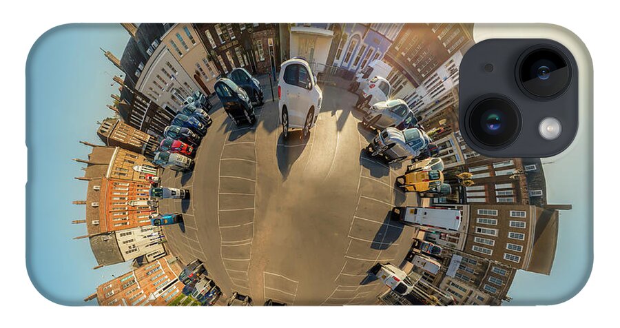 Norfolk iPhone Case featuring the photograph Tuesday Market Place mini planet by Simon Bratt