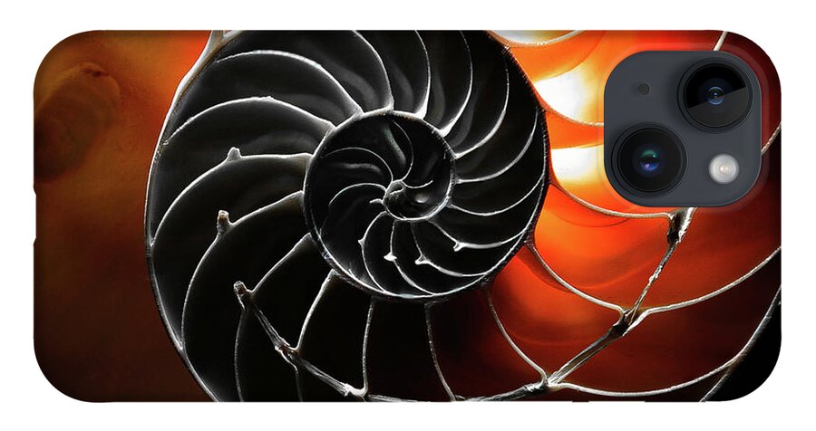 Closeup iPhone 14 Case featuring the photograph Twirl by Jim Painter