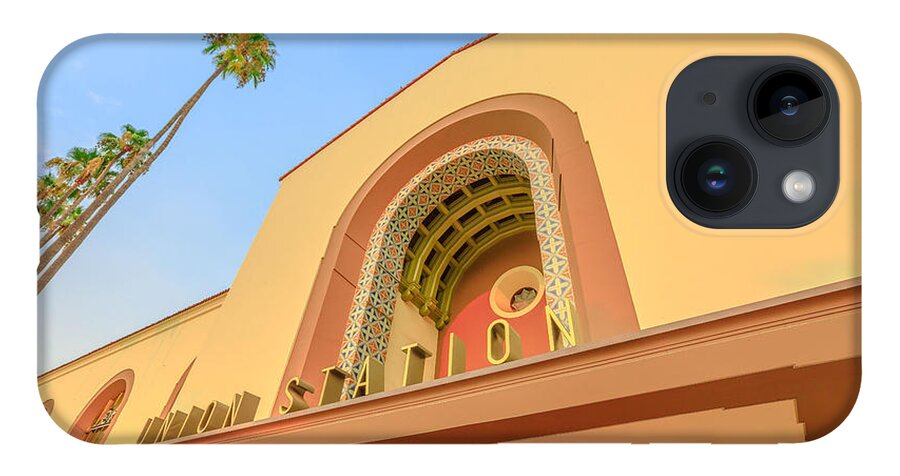 Los Angeles iPhone 14 Case featuring the photograph Union Station Los Angeles by Benny Marty