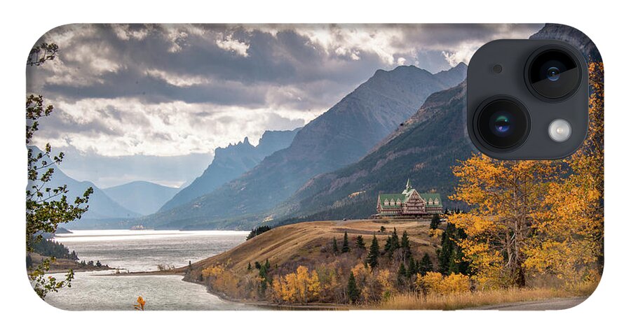 Upper Waterton Lakes iPhone 14 Case featuring the photograph Upper Waterton Lakes by Tim Kathka