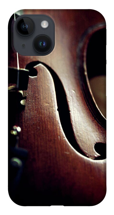 Music iPhone 14 Case featuring the photograph Violin by Photos By By Deb Alperin
