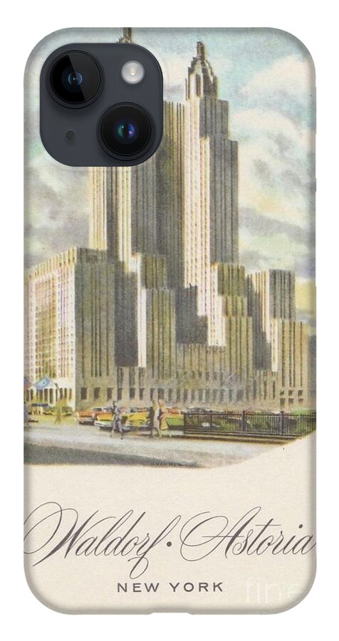 Waldorf Astoria iPhone 14 Case featuring the photograph Waldorf Astoria by Flavia Westerwelle