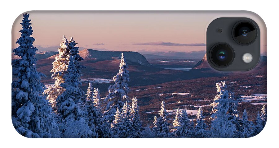Willoughby iPhone 14 Case featuring the photograph Willoughby Gap Winter by Tim Kirchoff