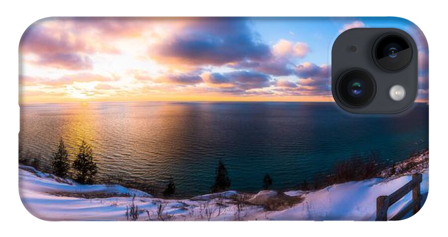 Winter iPhone 14 Case featuring the photograph Winter Overlook by Owen Weber