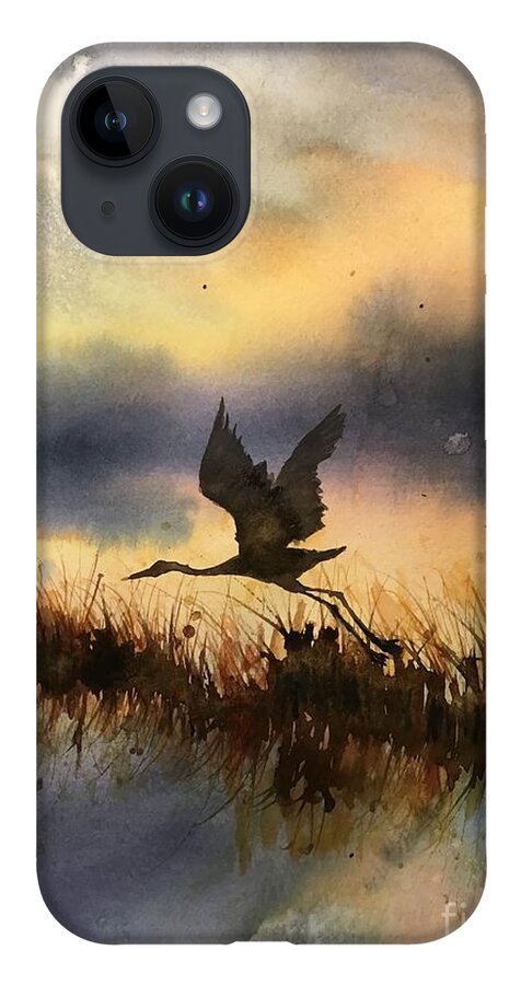 0012022 iPhone Case featuring the painting 0012022 by Han in Huang wong