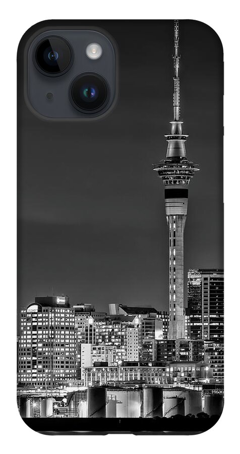 Auckland-sky-tower iPhone Case featuring the photograph Auckland Sky Tower by Gary Johnson