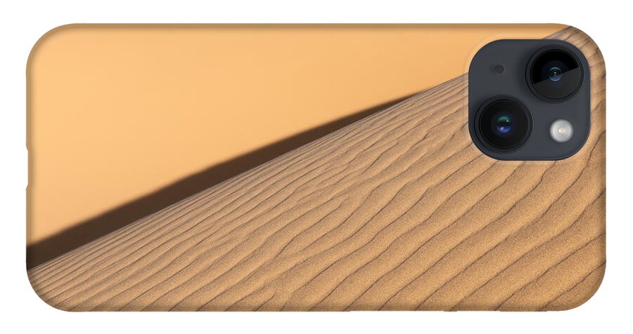 Sand Dune iPhone 14 Case featuring the photograph Diagonal Sand Dune by Peter Boehringer