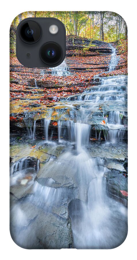 Fall Hollow iPhone 14 Case featuring the photograph Fall Hollow In Autumn #1 by Jordan Hill