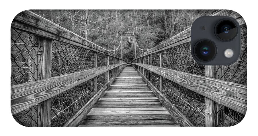 Tallulah Falls Bridge iPhone 14 Case featuring the photograph Infinity by Anna Rumiantseva