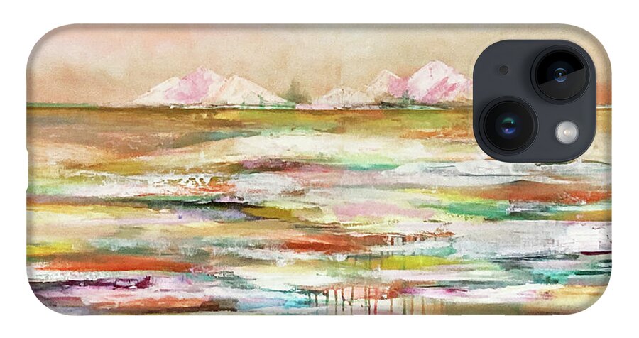 Intuitive Painting iPhone Case featuring the drawing Intuitive Painting by Claudia Schoen