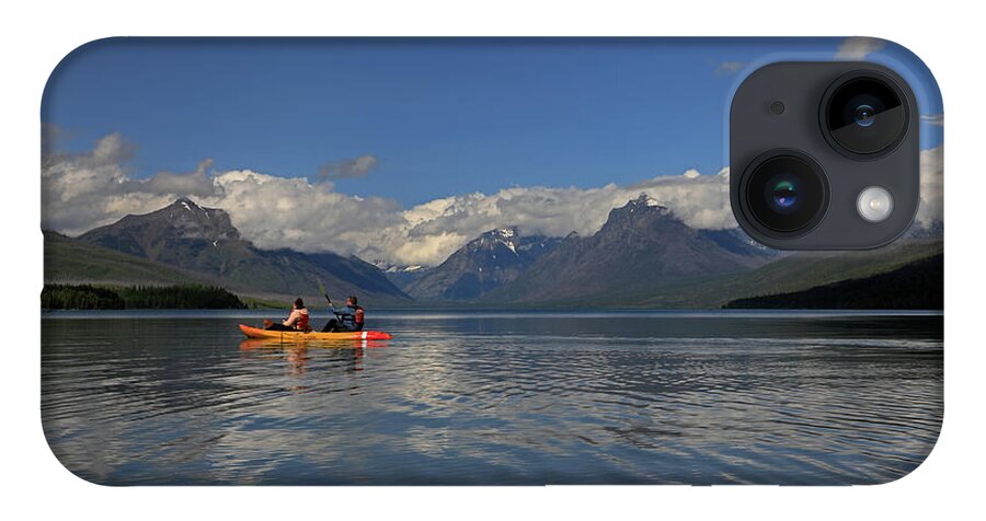 Lake Mcdonald iPhone 14 Case featuring the photograph Lake McDonald - Glacier National Park #3 by Richard Krebs