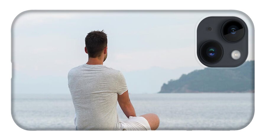 Man iPhone 14 Case featuring the photograph Meditation #1 by Jelena Jovanovic
