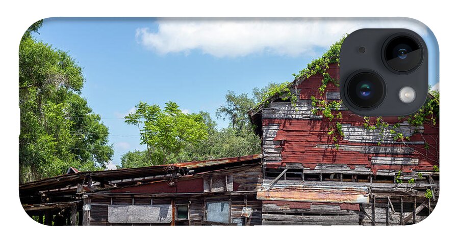 Barn iPhone 14 Case featuring the photograph Old Florida Barn #1 by Dart Humeston