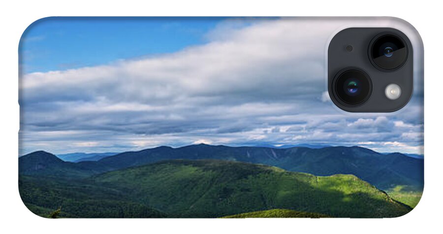 Bond Cliff iPhone 14 Case featuring the photograph Pemigawasset Wilderness Panorama. by Jeff Sinon