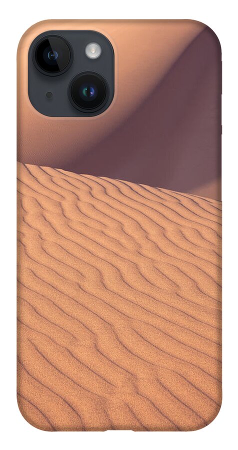 Sand Dunes iPhone Case featuring the photograph Sand Dune with Movement by Peter Boehringer