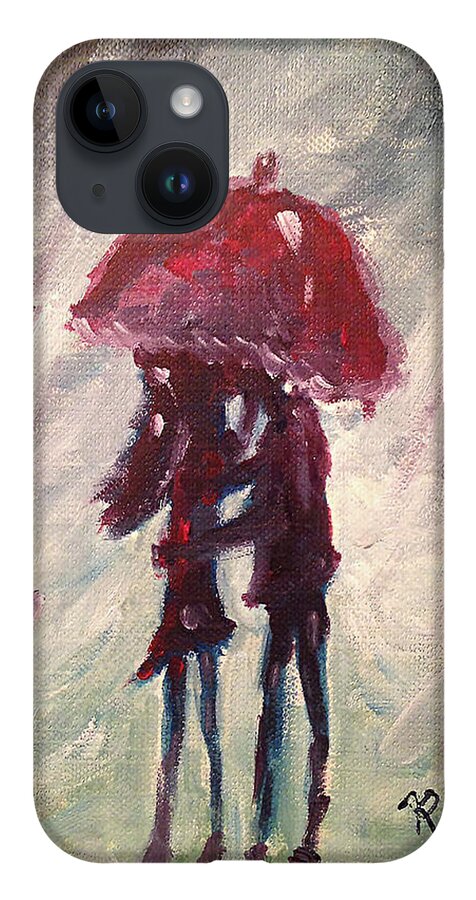 Impressionism iPhone Case featuring the painting Stolen by Roxy Rich