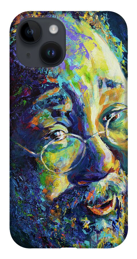 Art iPhone 14 Case featuring the painting Story-Teller by Robert FERD Frank