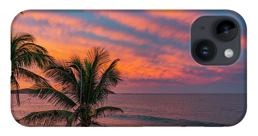 _mexico-mazatlan-area iPhone 14 Case featuring the photograph Sunrise Mazatlan by Tommy Farnsworth