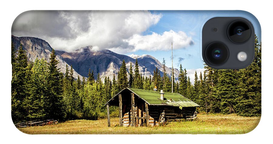 Alaska iPhone 14 Case featuring the photograph Trapping Cabin by Fred Denner