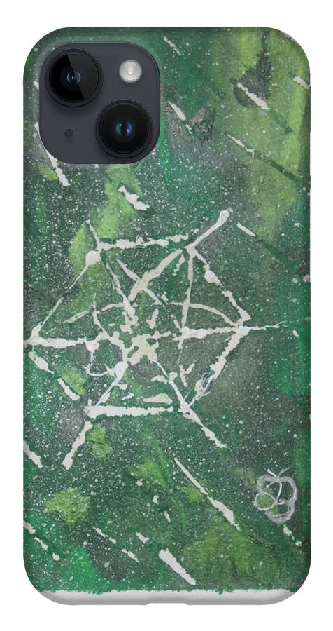 iPhone 14 Case featuring the drawing 102-1118 by AJ Brown