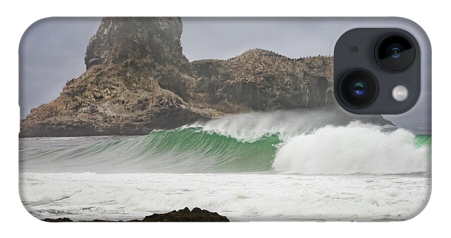  iPhone 14 Case featuring the photograph San Simeon #13 by Lars Mikkelsen