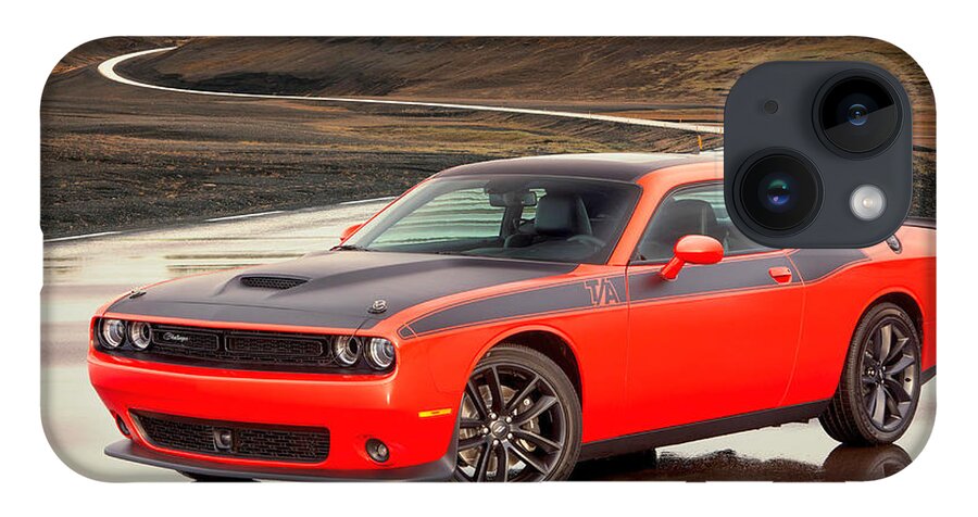 2022 iPhone 14 Case featuring the photograph 2022 Dodge Challenger R/T by Action