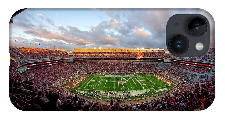 Gameday iPhone Case featuring the photograph Bama Spell Out Bryant-Denny Stadium by Kenny Glover