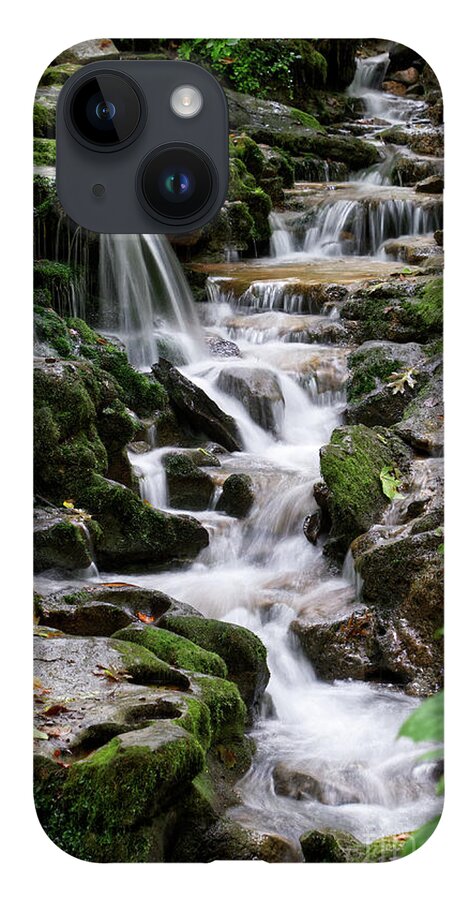 Water iPhone 14 Case featuring the photograph Running Water by Phil Perkins