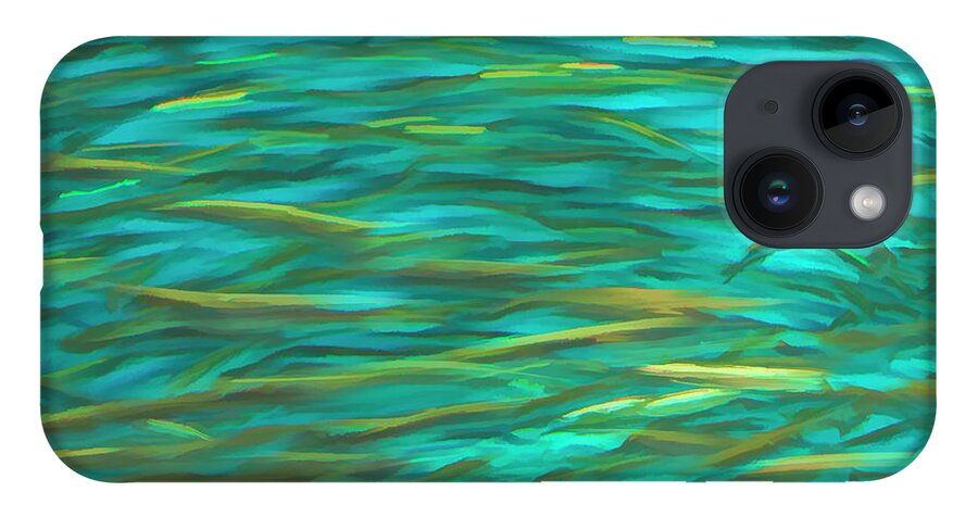 Fish iPhone 14 Case featuring the photograph A Flurry of Fish by Ginger Stein